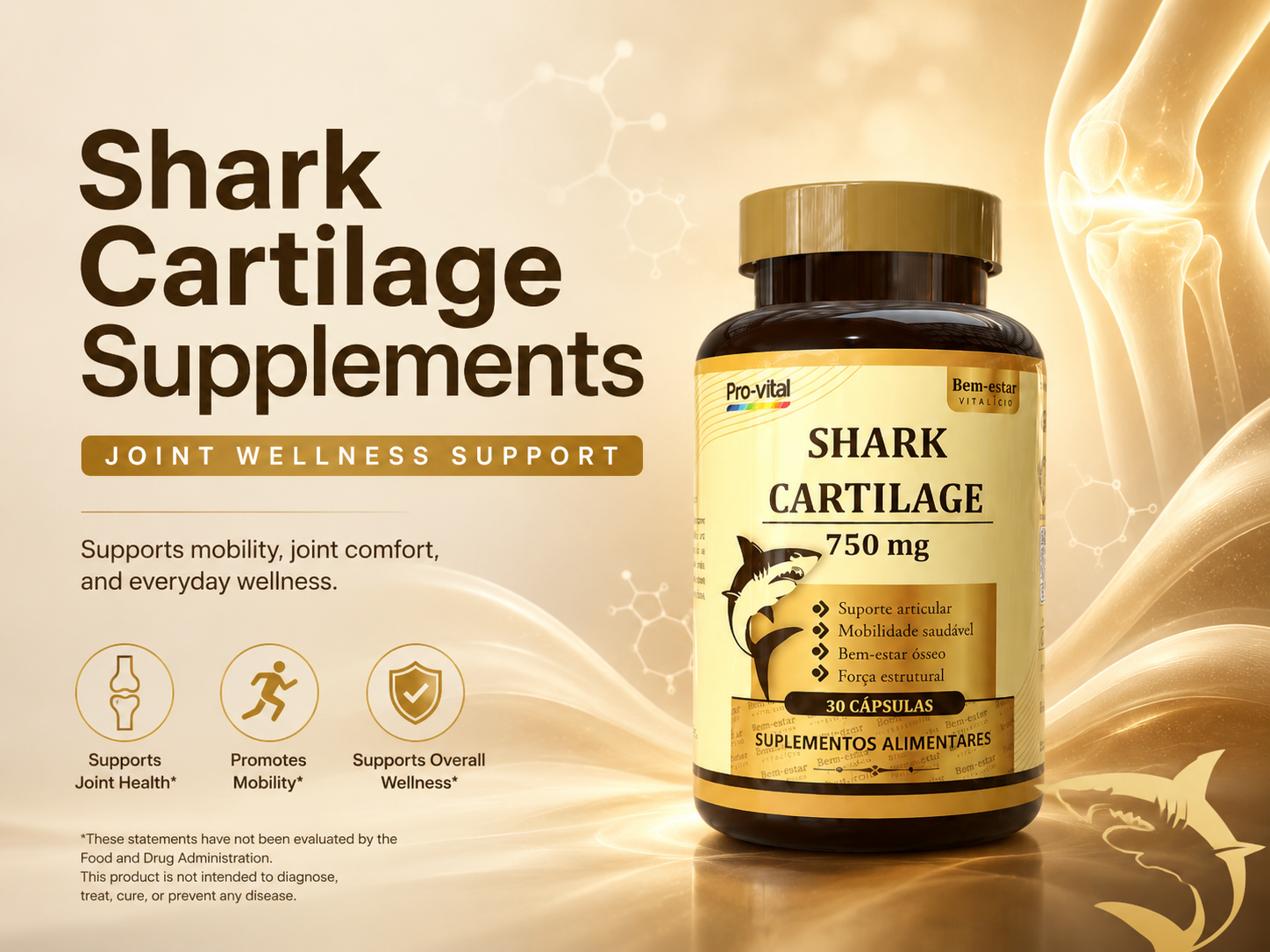 Shark Cartilage Supplements: Joint Wellness Support