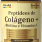 Embalagem de Peptídeos de Colagénio com Biotina e Vitamina C da Pro-Vital Bem-estar Vitalício, suplemento alimentar de 60 comprimidos para firmeza da pele.