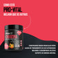 Creatina Pro-vital sabor Frutas Tropicais, suplemento para construção de massa muscular forte e aumento da performance desportiva.
