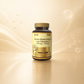 Embalagem de Ácido Hialurónico com Vitamina C da Pro-vital sobre uma superfície de madeira, promovendo a hidratação profunda da pele e o suporte ao colagénio.
