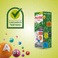 Suplemento infantil Pro-vital Infant clinicamente testado, rico em vitaminas A, B1, C e E para o desenvolvimento saudável.