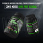 Vista frontal e traseira do Whey Protein Pro-vital Série Profissional, ideal para atletas de alto rendimento.