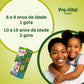 Guia de posologia do multivitamínico Pro-vital Infant para crianças e adolescentes, suplemento em gotas para imunidade em Angola.