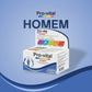 Caixa de 30 comprimidos de Pro-vital Homem, multivitamínico número 1 para as necessidades nutricionais dos homens.
