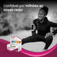 Mulher ativa a praticar exercício com o suplemento Pro-vital Mulheres, ideal para manter a vitalidade e o foco no dia-a-dia.