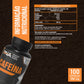abela nutricional do suplemento de Cafeína Anidra 200mg PNA, detalhando os ingredientes, instruções de armazenamento e dose recomendada.