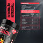 Informação nutricional da Creatina Pro-vital PNA, detalhando 3g de monohidrato de creatina por porção e zero calorias.
