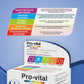 Composição nutricional do Pro-vital Homem com Magnésio, Vitaminas do complexo B e Zinco para redução do cansaço.